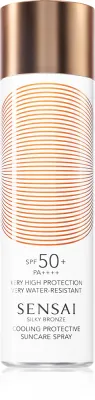Sensai Silky Bronze Cooling Protective Suncare Spray - Солнцезащитный спрей SPF 50+ PA ++++, 150 мл