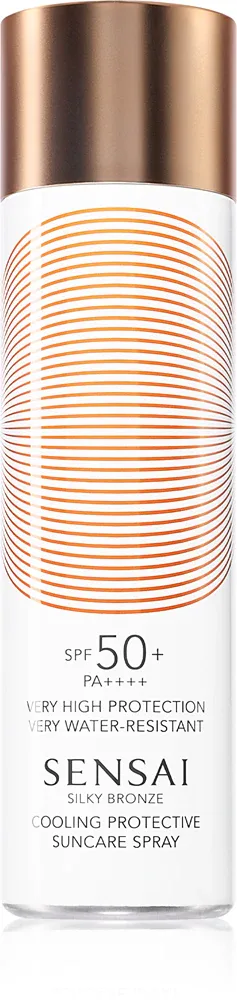 Sensai Silky Bronze Cooling Protective Suncare Spray - Солнцезащитный спрей SPF 50+ PA ++++, 150 мл