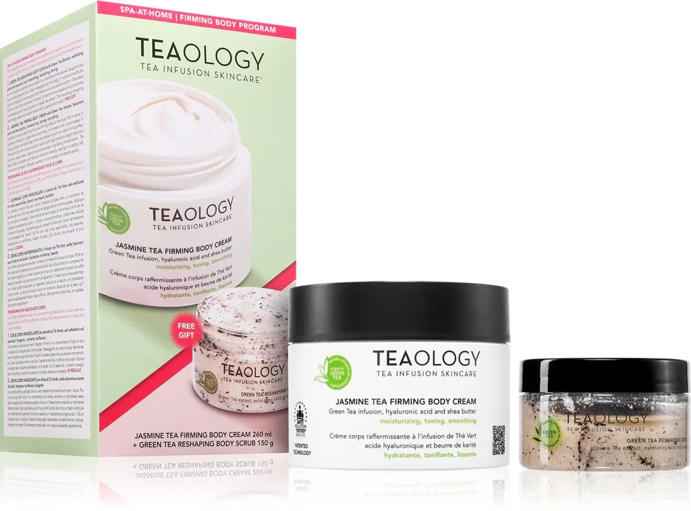 Teaology Firming Body Program Set - Набор подарочный - крем для тела, 2 шт