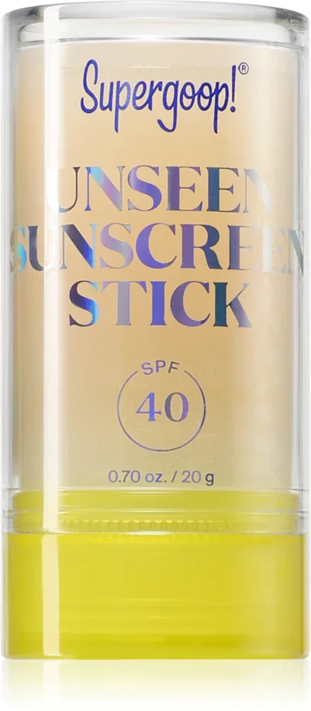 Supergoop! Unseen Sunscreen - Солнцезащитный стик SPF 40, 20 г