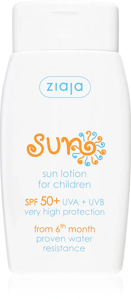 Ziaja Sopot Sun - детское молочко для загара SPF 50+, 125 мл