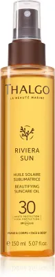 Thalgo Riviera Sun Beautyfying Suncare Oil SPF30 - Сухое питательное масло для загара SPF 30, 150 мл
