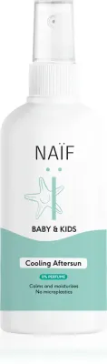Naif Baby & Kids Cooling Aftersun - Спрей после загара для младенцев и детей без запаха, 175 мл