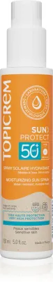 Topicrem Sun Protect Moisturizing Sun Spray - Солнцезащитный спрей с увлажняющим эффектом SPF 50+, 150 мл