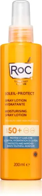 RoC Soleil Protect Moisturising Spray Lotion - Солнцезащитный увлажняющий спрей SPF 50+, 200 мл