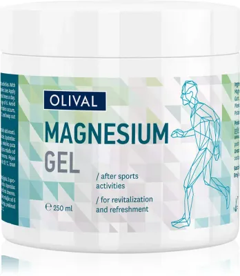 Гель для тела Olival Magnesium охлаждающий, с алоэ и мятой, 250 мл