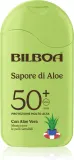 Bilboa Sapore di Aloe Latte - Молочко для загара с алоэ SPF 50+, 200 мл — фото 1
