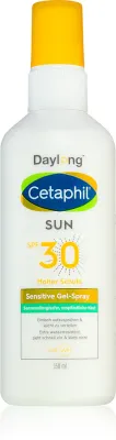 Daylong Cetaphil SUN Sensitive Gel-Spray - Солнцезащитный спрей для чувствительной кожи SPF 30, 150 мл