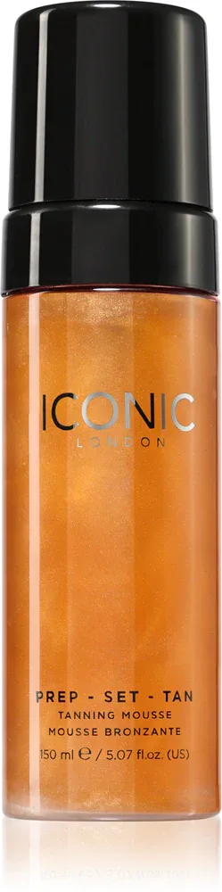 ICONIC London Prep Set Tan Mousse - Автозагар: самозагарный лосьон, 150 мл, оттенок Original