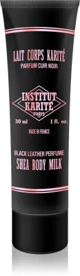 Institut Karite Paris Black Leather Shea Body Milk - Молочко для тела с маслом ши