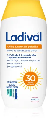 Ladival Sensitive and Normal Skin - Защитное молочко с солнцезащитным фактором SPF 30, 200 мл