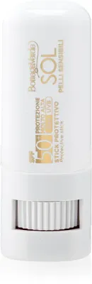 Bottega Verde Sol Pelli Sensibili - Солнцезащитный крем в стике SPF 50+, 9 мл