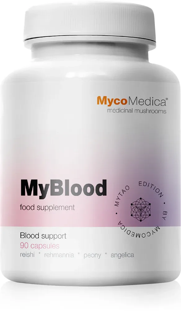 Биологически активная добавка MycoMedica MyBlood, в капсулах, для системы кровообращения, 90 капсул