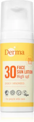 Derma Sun Lotion - Молочко для загара лица SPF 30, 50 мл