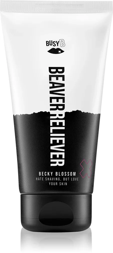 BusyB Beaver Reliever Becky Blossom - Бальзам после бритья для чувствительной кожи, 75 мл
