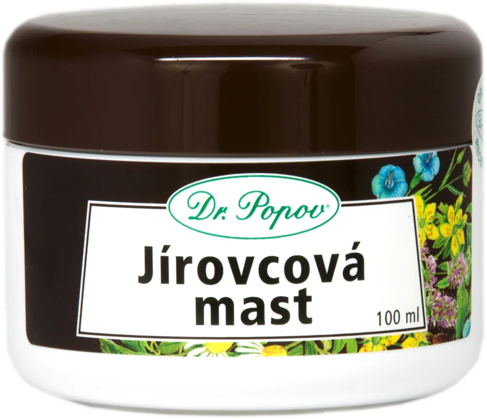 Dr. Popov Herbal ointments Horse chestnut - Мазь облегчает боль и скованность суставов, 100 мл