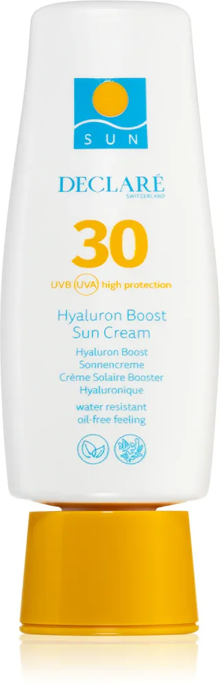 Declare Hyaluron Boost Sun - Увлажняющий крем для загара SPF 30, 100 мл