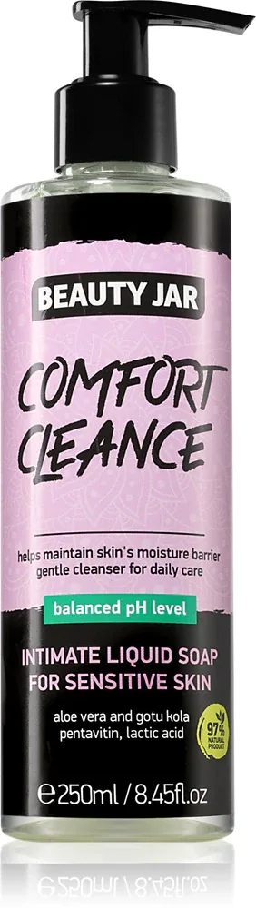 Beauty Jar Comfort Cleanse - Нежный гель для ежедневной интимной гигиены, 250 мл