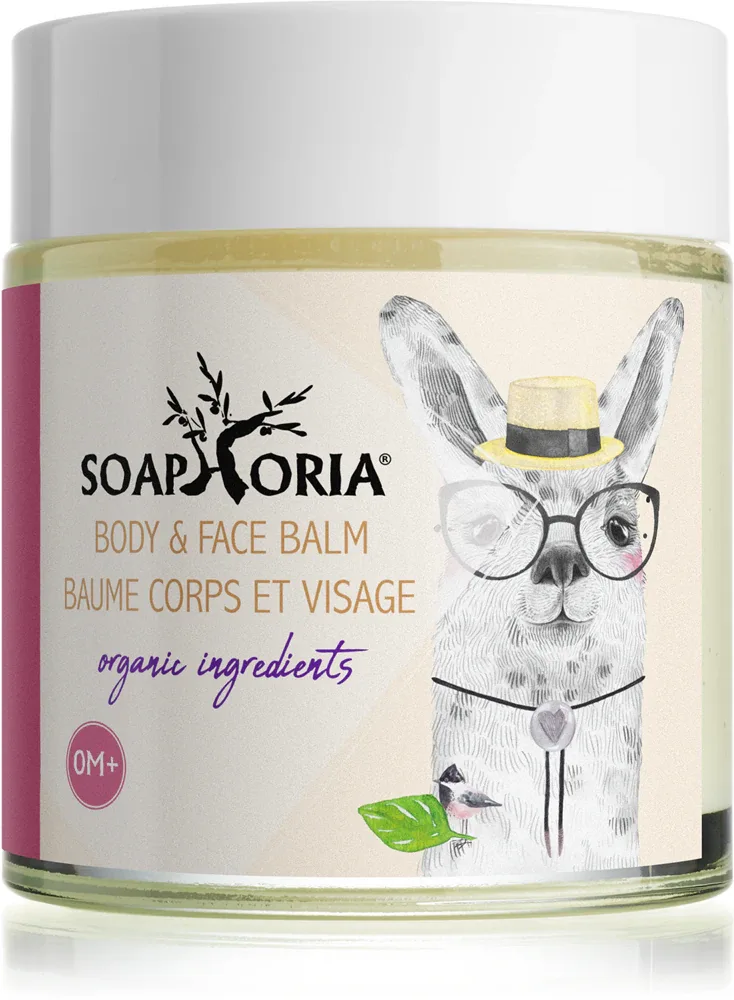 Soaphoria Babyphoria Body & Face Balm - Питательный бальзам для детей, 100 мл