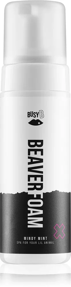 BusyB Beaver Foam Mindy Mint - Гель для интимной гигиены, 150 мл