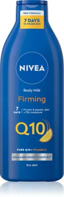 NIVEA Q10 Plus - Упругающее молочко для тела для сухой кожи