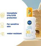 NIVEA SUN Protect & Sensitive - Солнцезащитный спрей SPF 30, 200 мл — фото 2