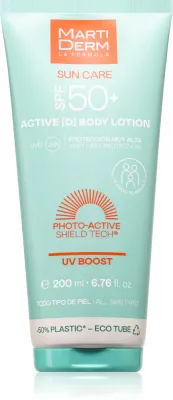 MartiDerm Sun Care Active D Body Lotion - Солнцезащитный крем для тела SPF 50, 200 мл