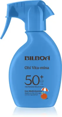 Bilboa Ohi Vitamina Trigger - спрей для загара с витаминами SPF 50+, 250 мл