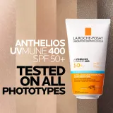 La Roche-Posay Anthelios UVMUNE 400 Face & Body - Увлажняющий защитный бальзам для лица и тела SPF 50+, 150 мл — фото 5