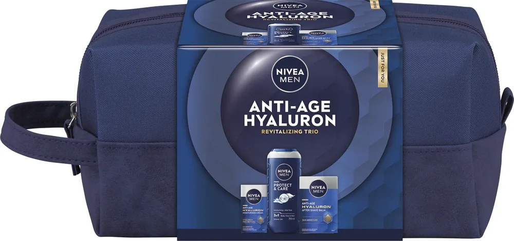 NIVEA MEN Anti-Age Hyaluron - Подарочный набор для лица и тела