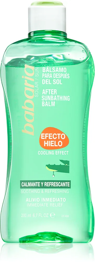Babaria Sun Aloe - Охлаждающий гель после загара, 200 мл