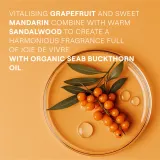 Weleda Vitality - Оживляющий крем для душа Sea ​​buckthorn, Grapefruit and Mandarin, 400 мл — фото 3