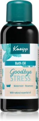 Масло для ванны Kneipp Goodbye Stress с мятой и розмарином, 100 мл