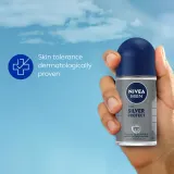 NIVEA MEN Silver Protect - Антиперспирант ролл-он на 48 часов, 3 мл — фото 2