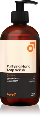 Beviro Purifying Hand Soap Scrub - Очищающее мыло с эффектом пилинга Zesty Vetiver, 500 мл