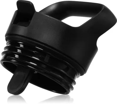 Waterdrop Uniwersalna Zakrętka ze Słomką - Крышка Black, 1 шт