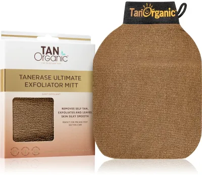 TanOrganic The Skincare Tan - Перчатки для пилинга, 1 шт