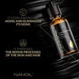 Nanoil Macadamia Oil - Масло макадамии для лица, тела и волос, 50 мл — фото 3