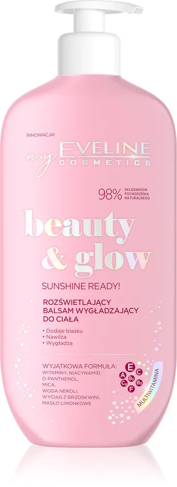 Eveline Cosmetics Beauty & Glow Sunshine Ready! - Смягчающее молочко для тела, 350 мл