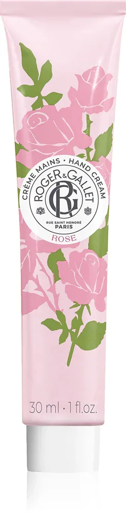 Roger & Gallet Rose - Крем для рук и ногтей с маслом ши и экстрактом розы, 30 мл