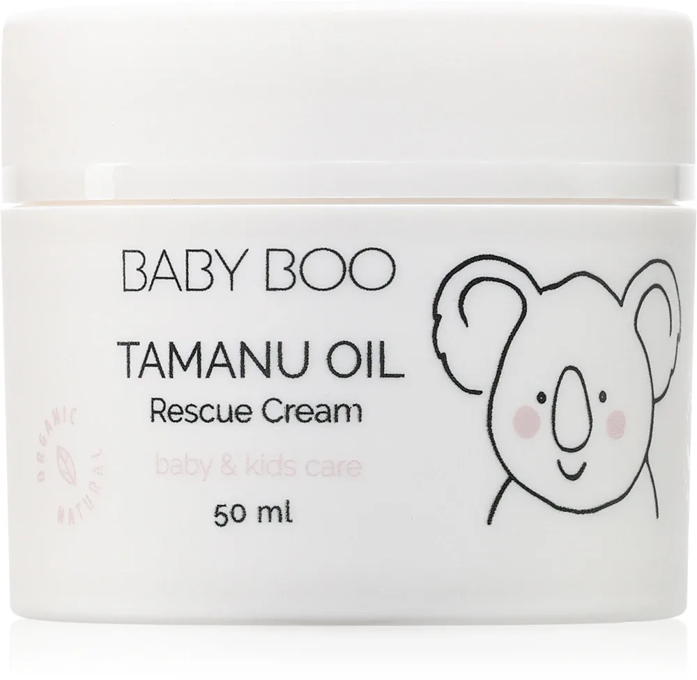 Baby Boo TAMANU OIL Rescue Cream - Смягчающий крем для детей с рождения, 50 мл