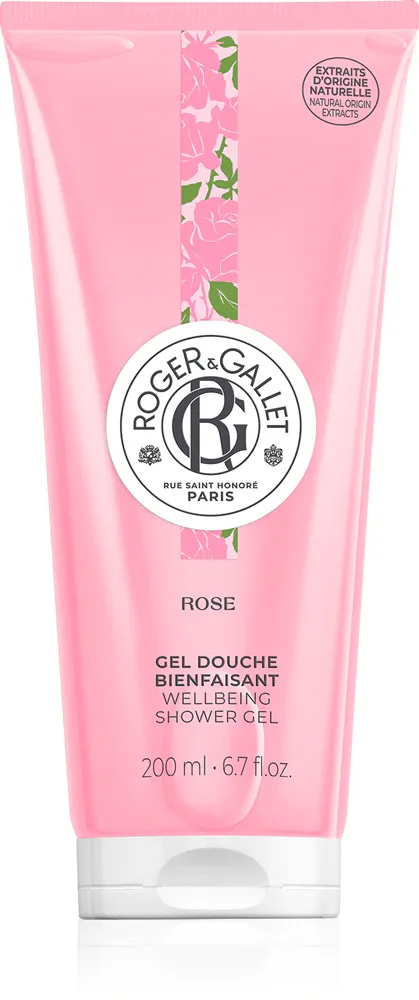 Roger & Gallet Rose - Успокаивающий гель для душа, 200 мл
