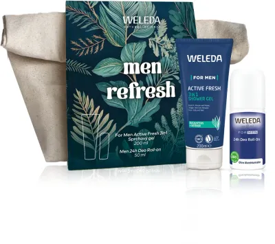 Weleda Men Refresh - Подарочный набор для мужчин