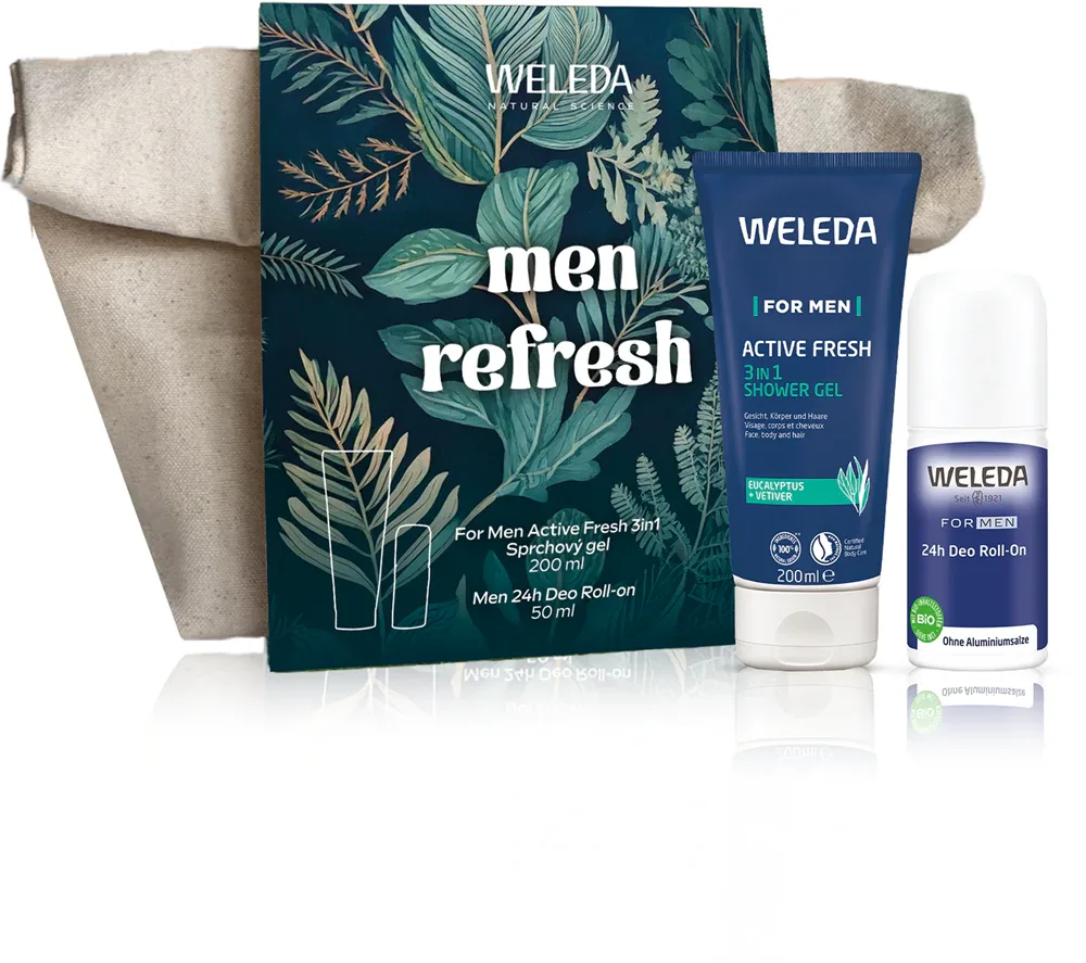 Weleda Men Refresh - Подарочный набор для мужчин