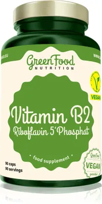 GreenFood Nutrition Vitamin B2 Riboflavin 5'Phosphat - Капсулы с витаминами