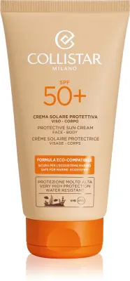 Collistar Sun Eco-Compatible - Крем для загара SPF 50+ ECO, 150 мл