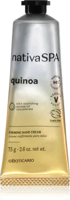 oBoticário Nativa SPA Quinoa - Увлажняющий крем для рук SPF 15, 75 г
