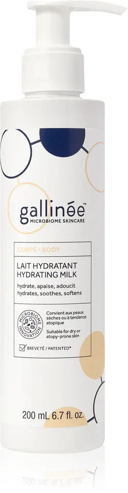 Gallinee BODY CARE Body Milk - Интенсивно увлажняющий бальзам для тела, 200 мл