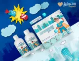 Подарочный набор косметики Regina Superhero игрушка + бальзам для губ + пена для ванны + гель для душа — фото 2