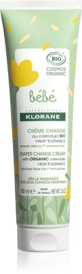 Klorane Bebe Calendula - Смягчающий крем для детей na přebalování s BIO měsíčkem, 100 мл